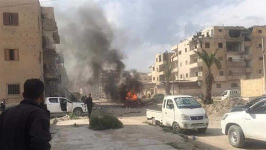 انفجار خودرو بمب‌گذاری شده در الرقه سوریه