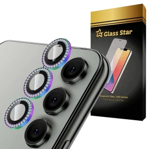 مشخصات محافظ لنز دوربین گلس استار مدل DIAMONDS مناسب برای گوشی موبایل سامسونگ Galaxy A54