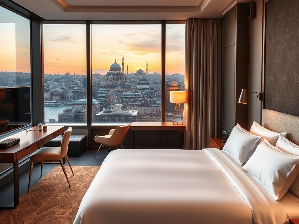 امکانات اتاق هتل رامادا مرتر استانبول | جزئیات کامل