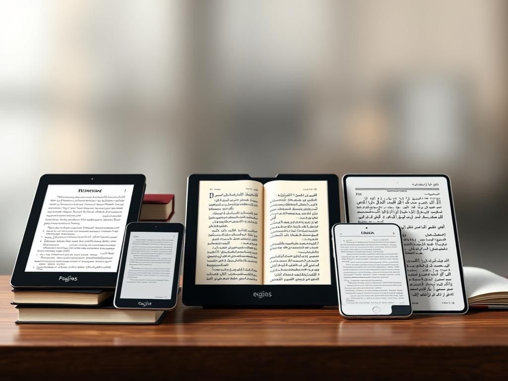 تفاوت فرمت PDF با EPUB و MOBI در مطالعه