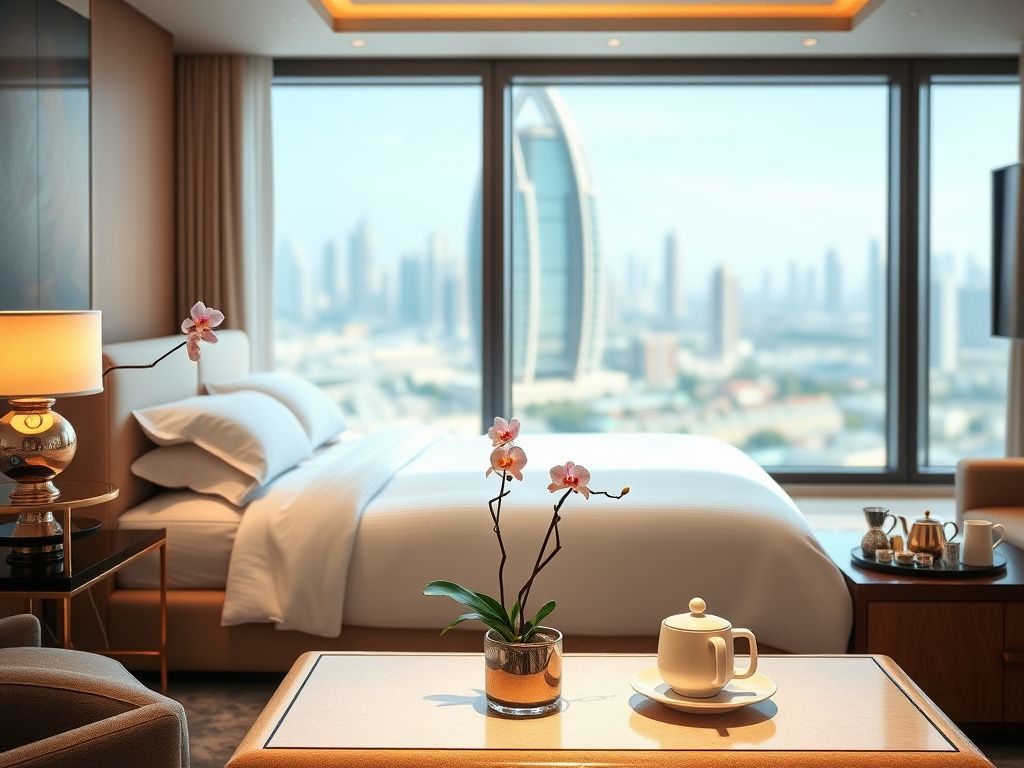 امکانات کامل اتاق های هتل داسیت تای دبی | Dusit Thani