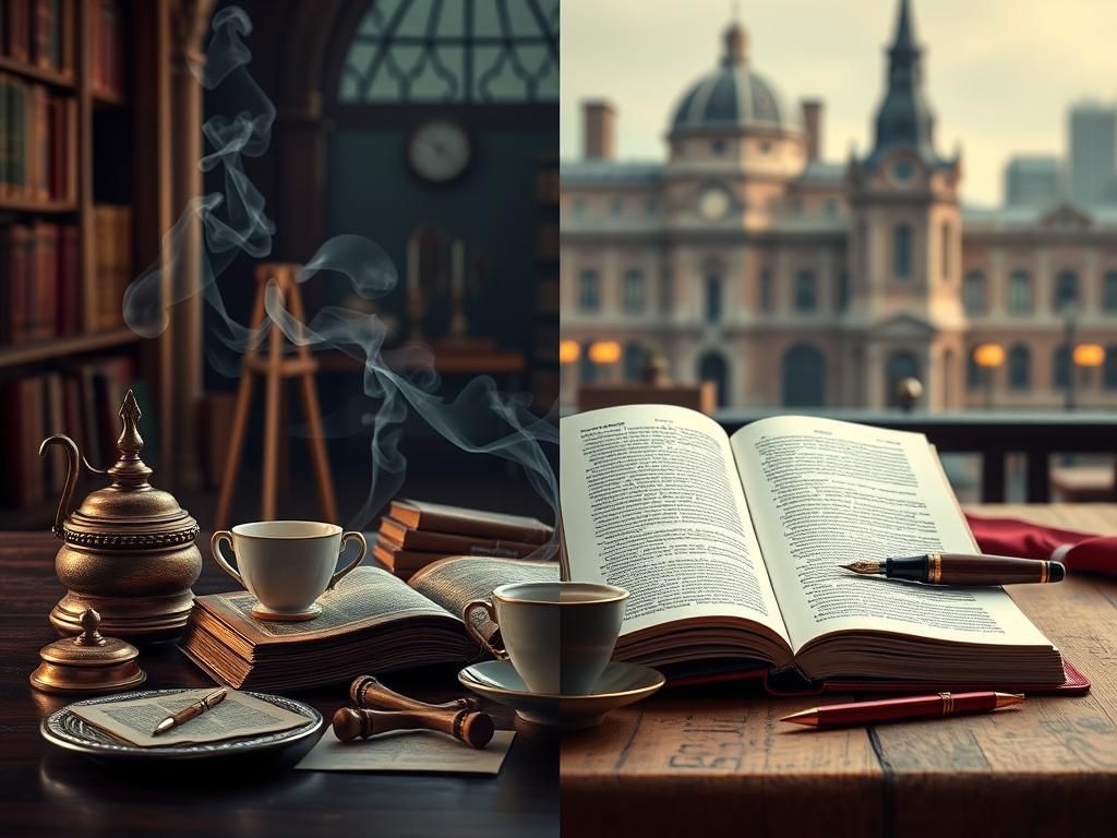 تفاوت سبک نوشتاری در ادبیات بریتانیا و آمریکا