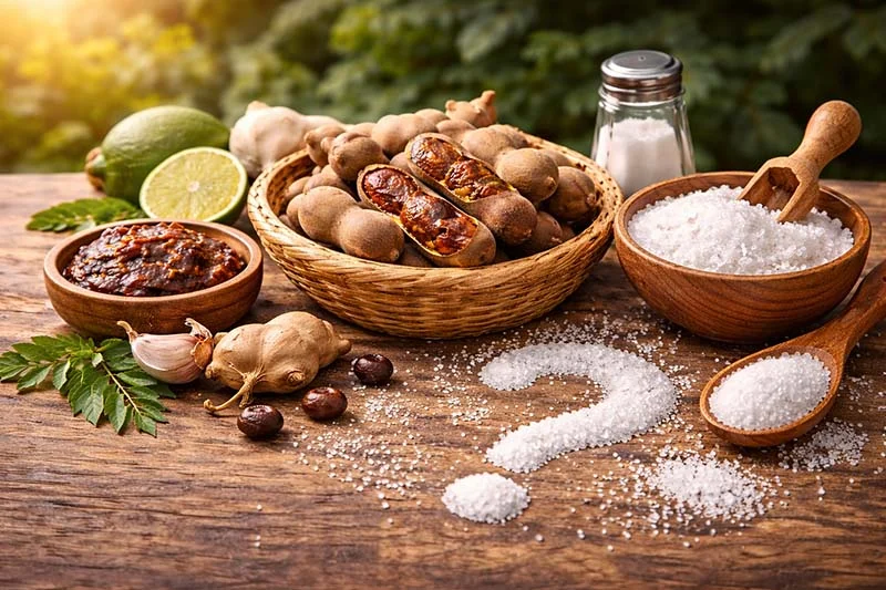 آیا تمر هندی نمک دارد