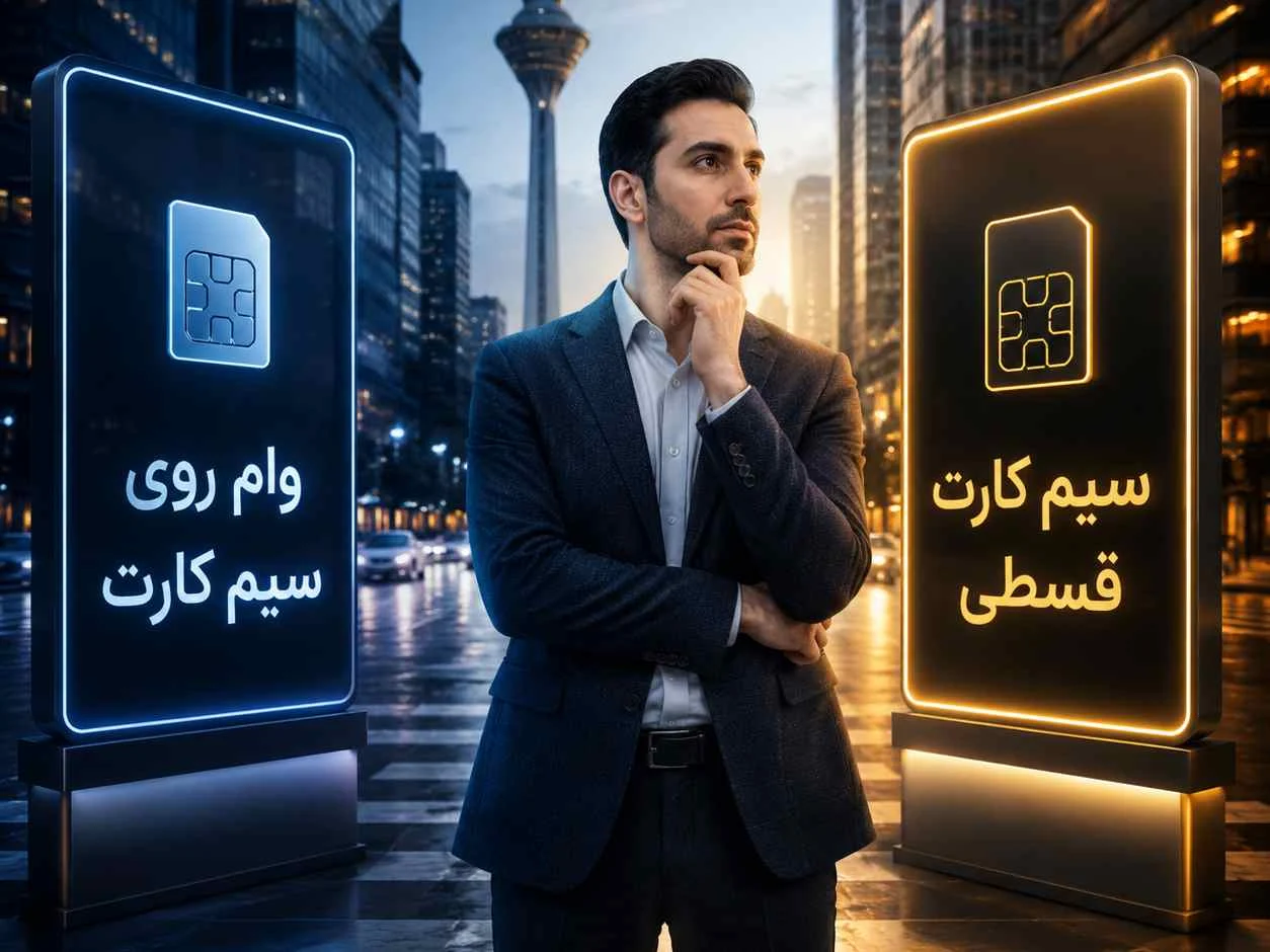 سرمایه گذاری سیم کارت قسطی یا وام روی سیم کارت