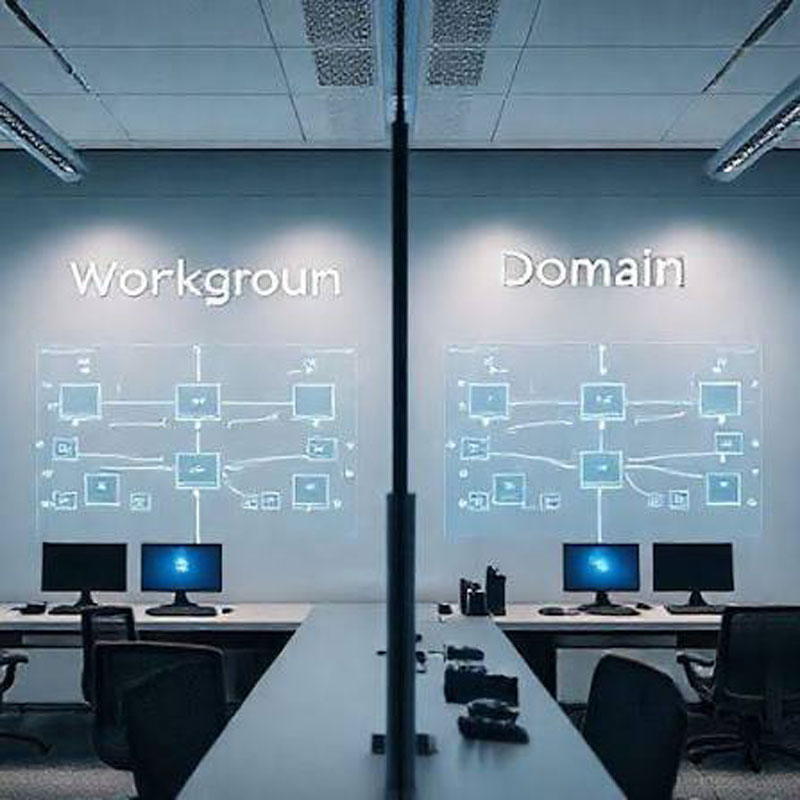 شبکه | کامپیوتر تفاوت Domain و Workgroup در شبکه چیست؟