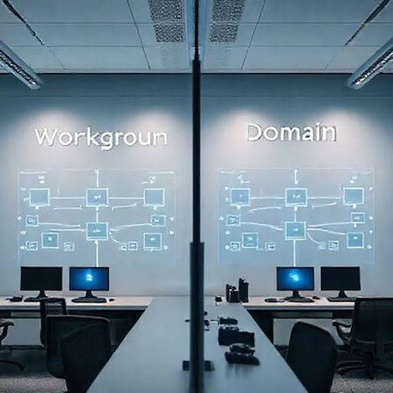 تفاوت Domain و Workgroup در شبکه چیست؟